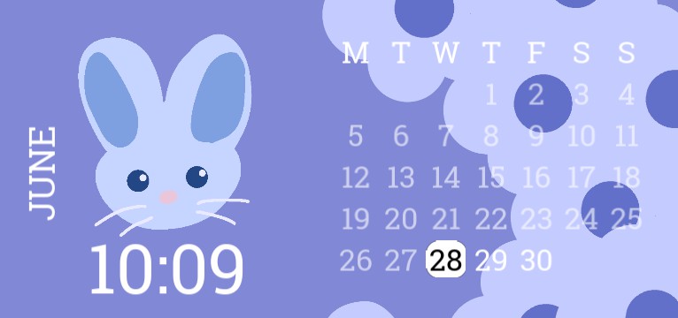 Blue Bun