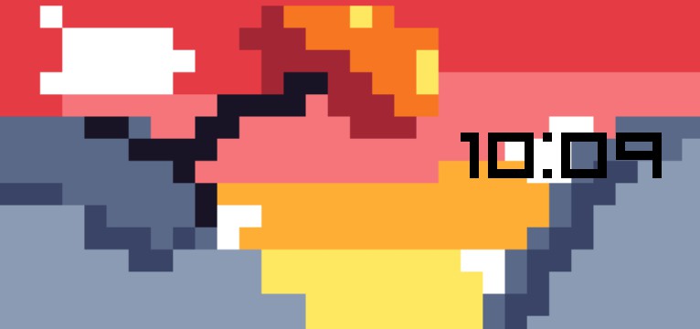 clock pixel 