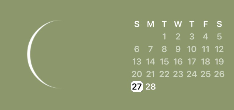 moon/calendar/media 