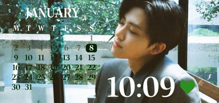 Green jaemin calendar
