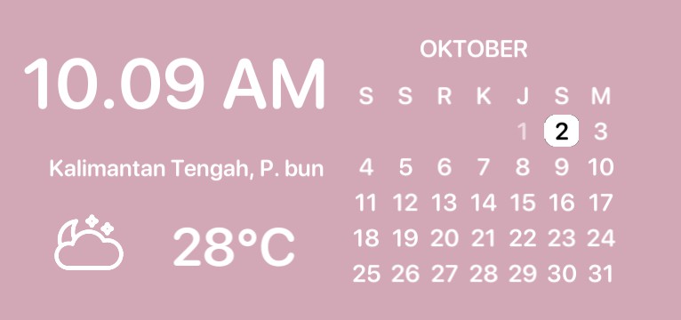 widget time