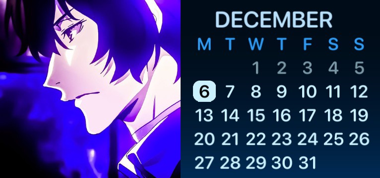 blue anime purple widget 