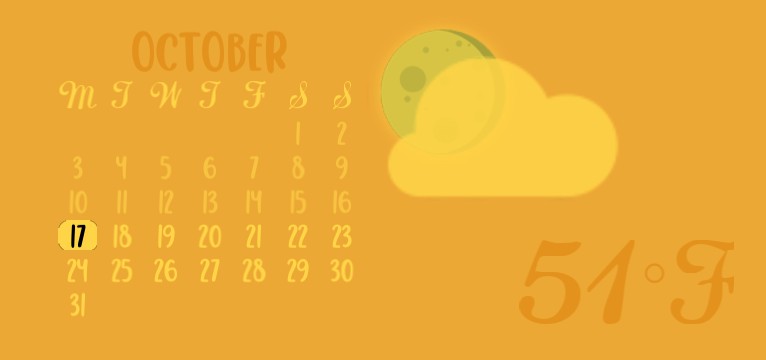 Golden Hour Calender