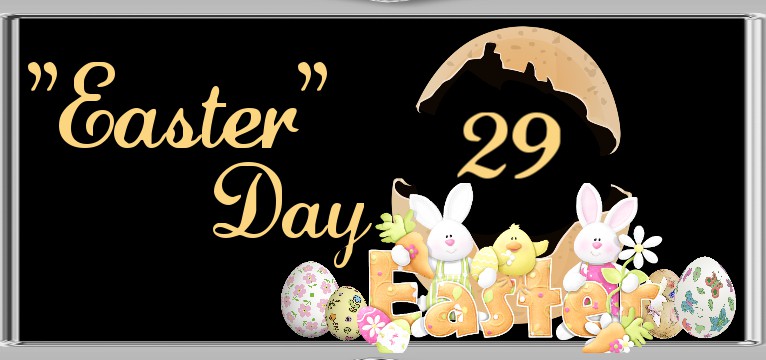  counter Easter Natur