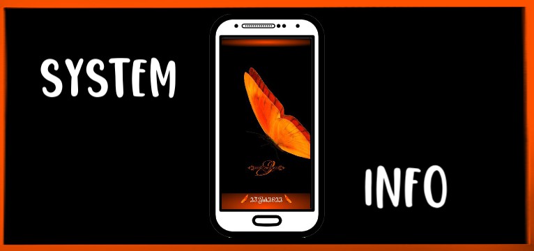 System Info Butterfly Orange 