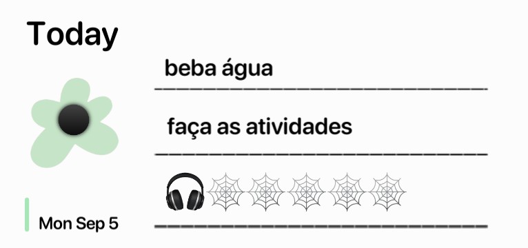 green reminder w/ moon phases