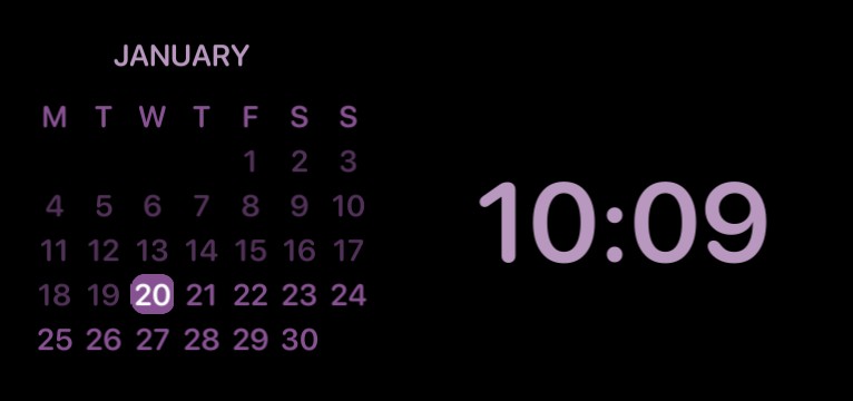 My Calendar & Clock