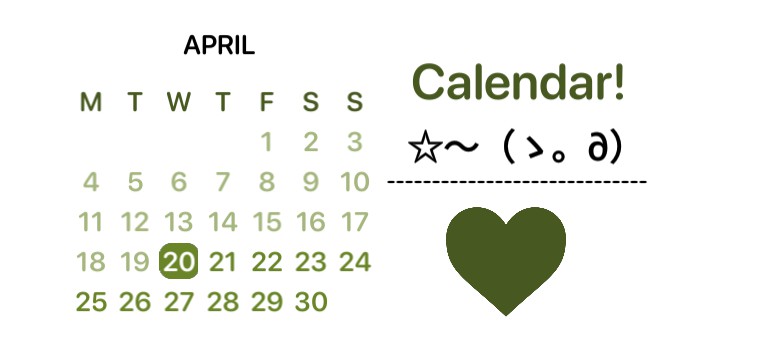Calender