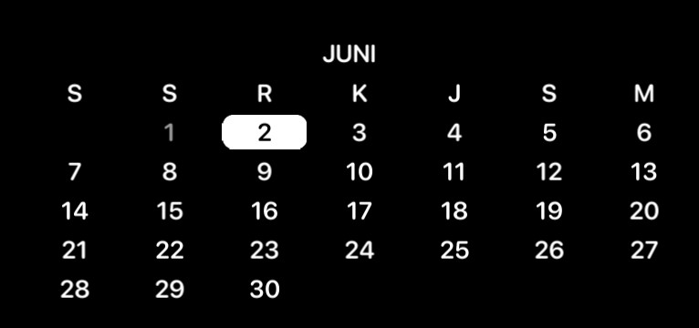 calendar