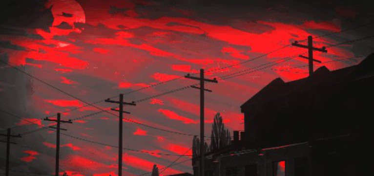 Beautiful Red sunset