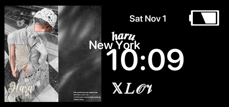 Xlov Haru widget
