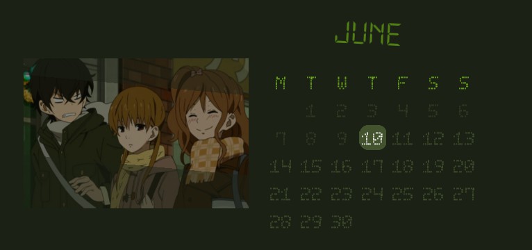 Friendship calender 3
