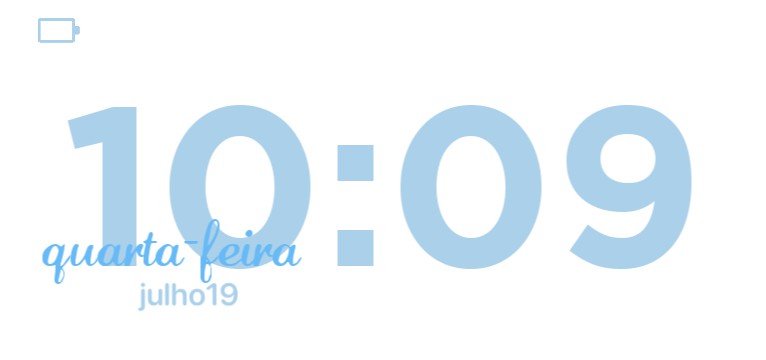 Blue Clock