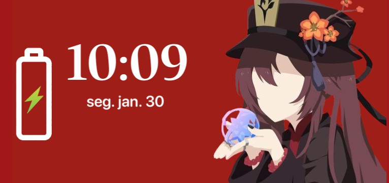Hu tao Clock