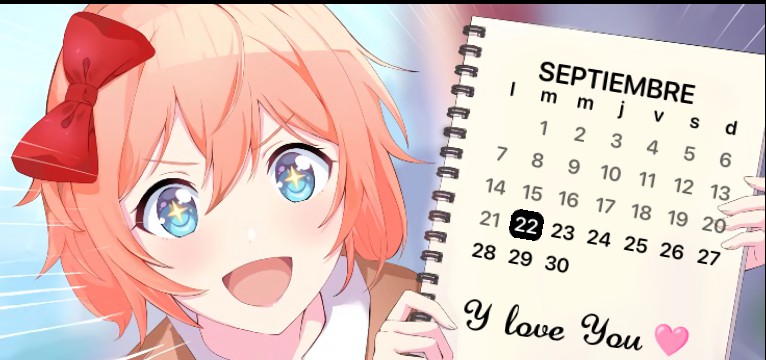 Sayori Calendary
