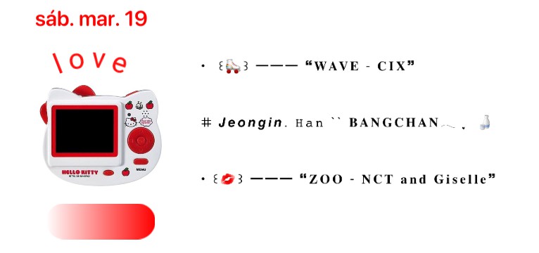 Red widget Kpop Copy