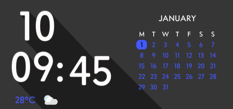 Time,Weather,Calendar