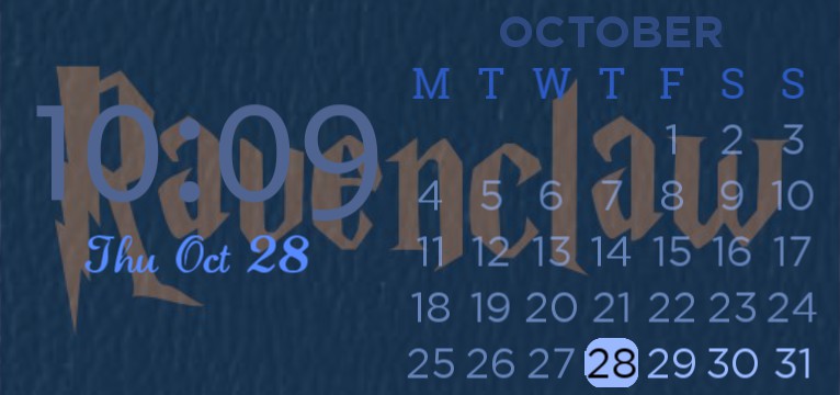 Time & Date Ravenclaw