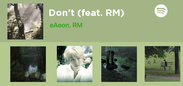Spotify Namjoon