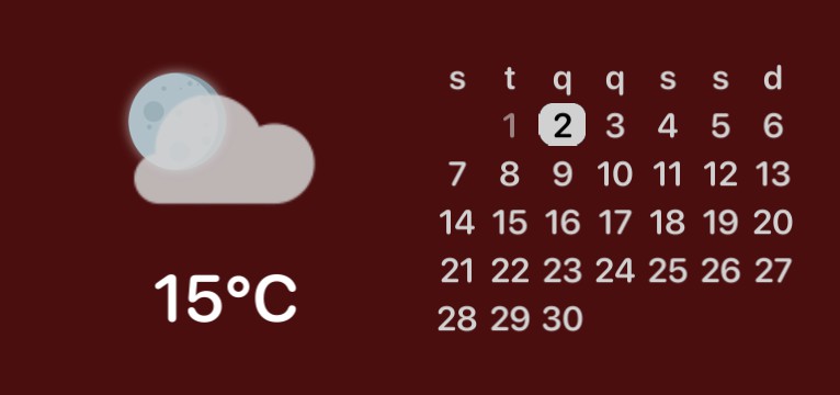 calendario, temperatura