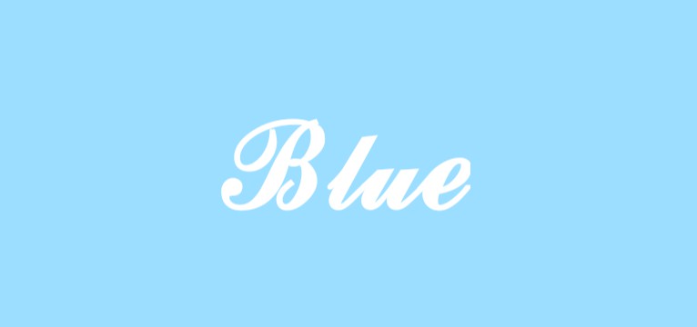 Blue