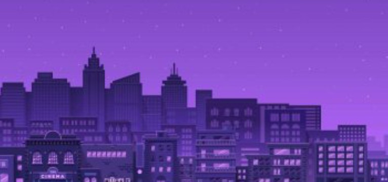 purple city
