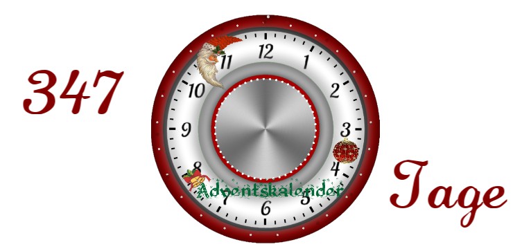 Counter Adventskalender 1-24 