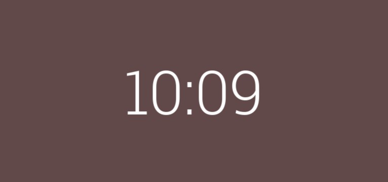 time