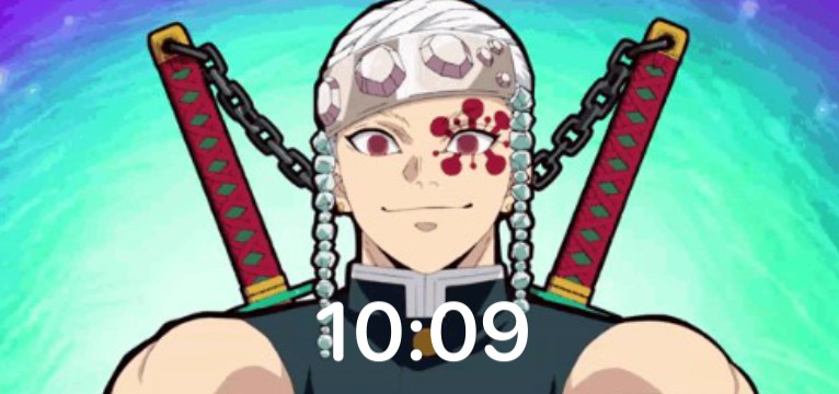 Demon Slayer Tengen Uzui 24h clock