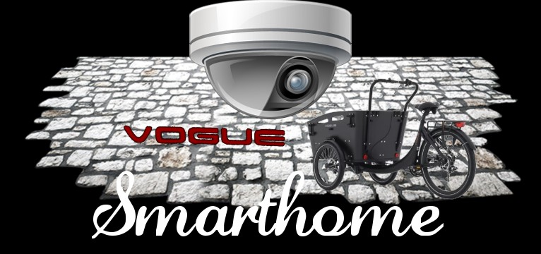 Smarthome Werbe Bakfiets black 