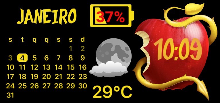 Snow White Calendar 