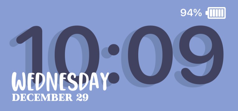 Blue Widget