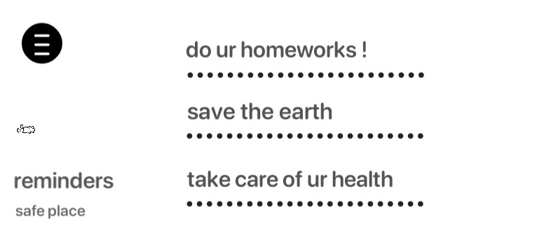 reminders