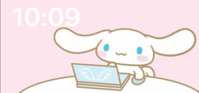 cinnamorol widget hour