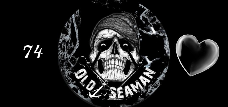 Herzschlag Old Seaman Skull  Copy