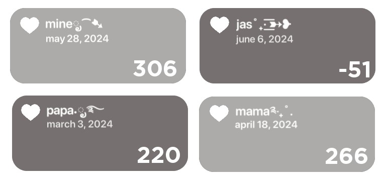 the day before widget  beige medium 