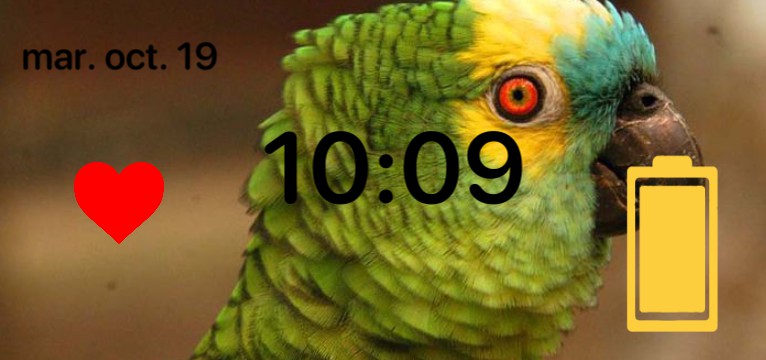 Time widget