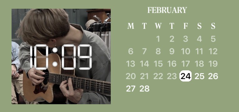 Jimin calendar 