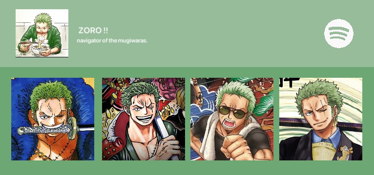 Spotify zoro