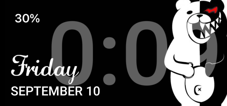 Monokuma widget