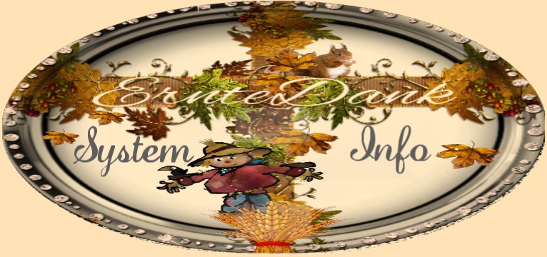 System Info Herbst ErnteDank 