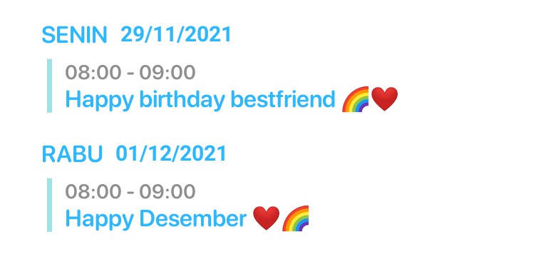 reminder Aesthetic