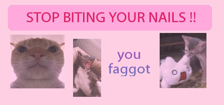 nail biting