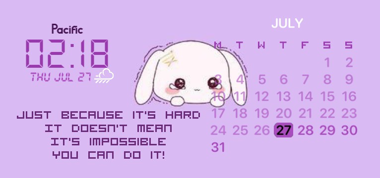 Purple Widget