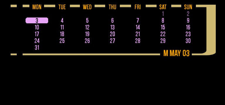 lcars calendar