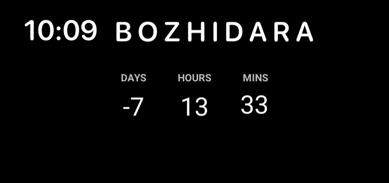 Countdown 