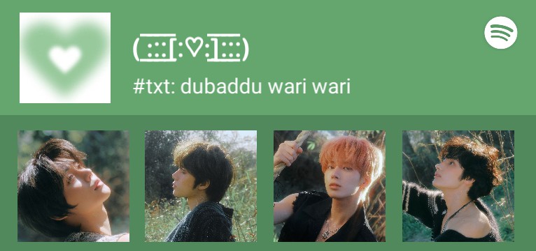 TXT - Spotify Green Copy