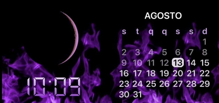 purple calendar 