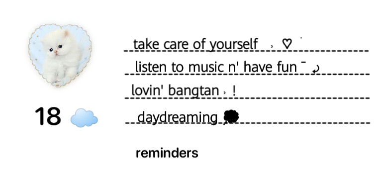 reminders