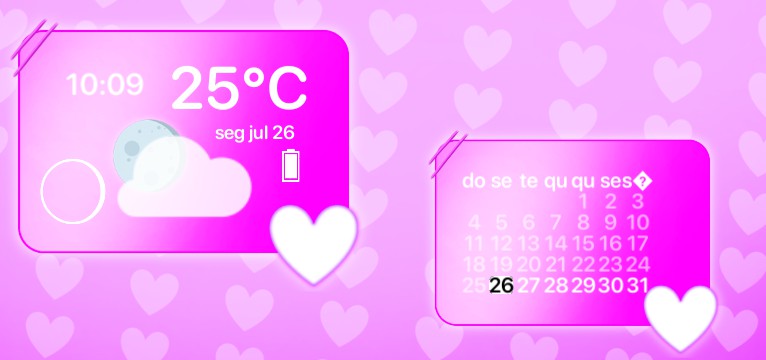 Pink widget